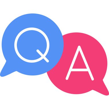 Konuş. Web simgesi basit illüstrasyon