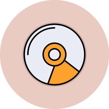 Seo simgesinin vektör illüstrasyonu