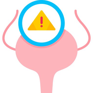 Düz biçimli uyarı ünlem simgesi