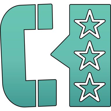 Vektör illüstrasyonu, çizgi film yıldızları arkaplanı