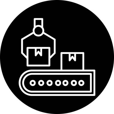 Gaz sobası simgesinin vektör illüstrasyonu