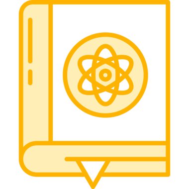 atom. Web simgesi basit illüstrasyon