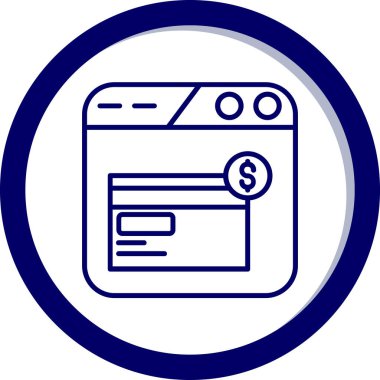 para makinesi simgesi vektör biçiminde