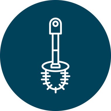 Modern b 'nin vektör illüstrasyonu eksik simgesi