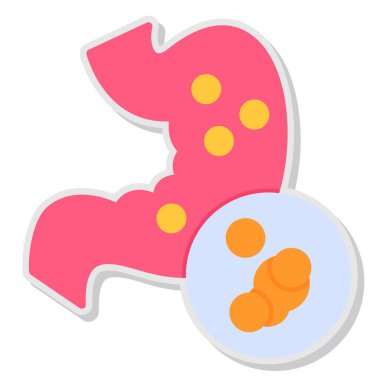 Para işareti olan şirin bir domuzcuğun vektörü.