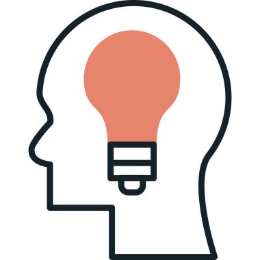 ampul simgesi vektör illüstrasyonu