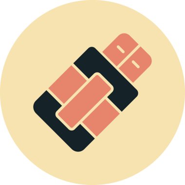 Moda Biçiminde Eldiven Simgesi İzole Arkaplan