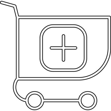 dağıtım kamyonu simgesi, taslak biçimi