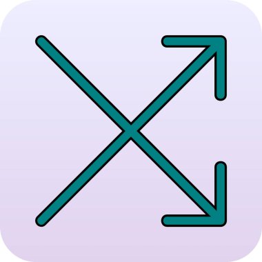 ok simgesinin vektör illüstrasyonu