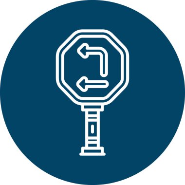 Seo simgesinin vektör illüstrasyonu