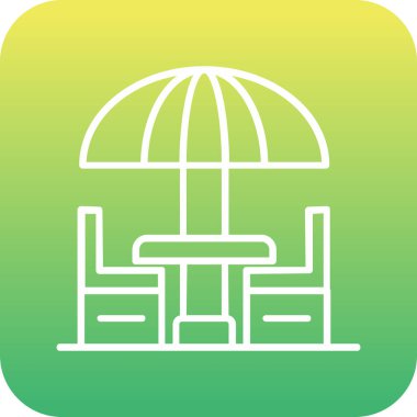 Benzersiz otel çizgisi vektör simgesi