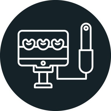 seo modern simgesinin vektör illüstrasyonu