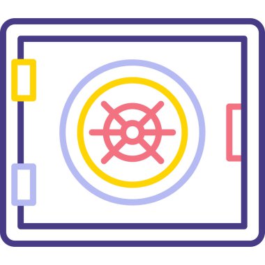 Gemi simgesi vektör illüstrasyonu