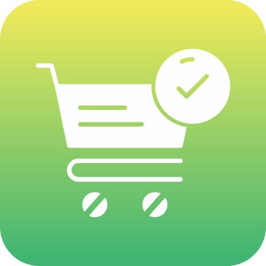 alışveriş sepeti simge vektör