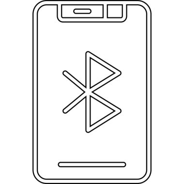 akıllı telefon aygıtı teknoloji simgesi