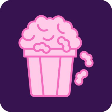 Tatlım. Web simgesi basit tasarım