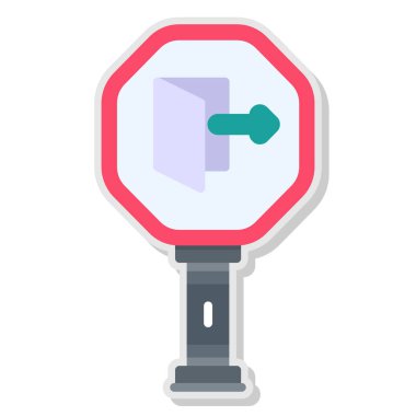 trafik lambası. vektör çizim.