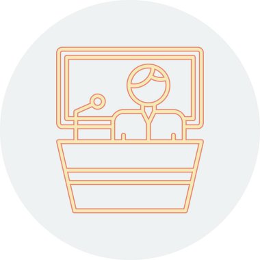 seo modern simgesinin vektör illüstrasyonu