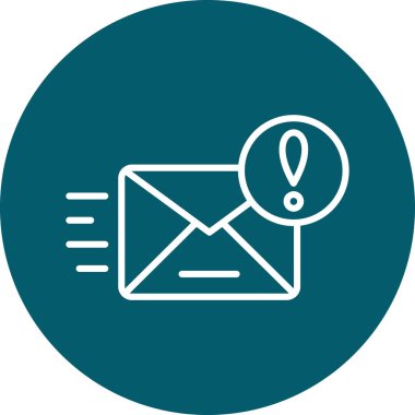 e- posta simgesi vektör illüstrasyonu