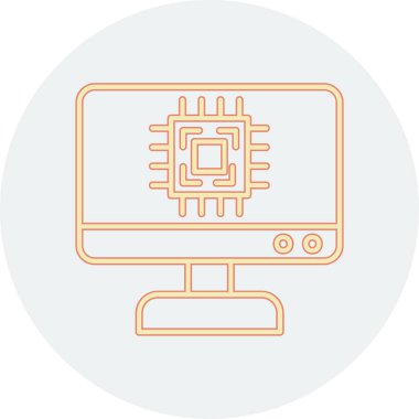 seo modern simgesinin vektör illüstrasyonu