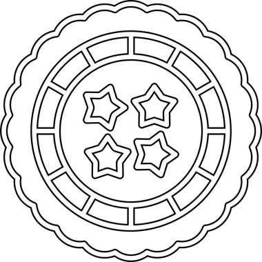 Bir Noel çelenginin satır simgesi