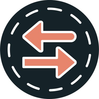 ok yönü simgesi doldurulmuş - taslak biçimi