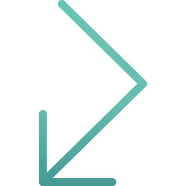 ok yönlü imleç simgesi - taslak biçimi