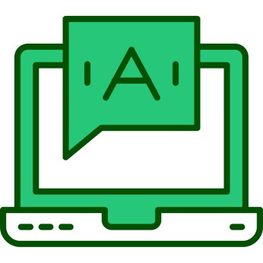 Bilgisayar. Web simgesi basit illüstrasyon