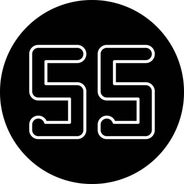 5 numaralı logo tasarım şablonu