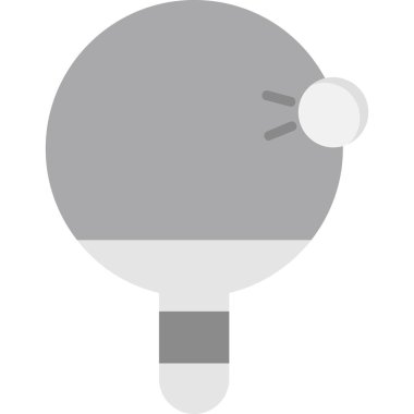 ampul simgesi vektör illüstrasyonu