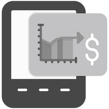 Üzerinde dolar işareti olan bir cep telefonu.