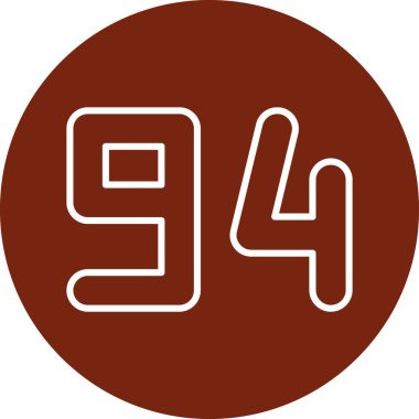 8 numaralı simge işareti tasarımı