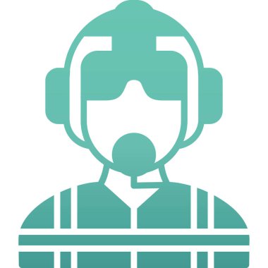 Avatar simgesi, vektör illüstrasyonu