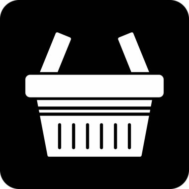 Sepet Simgesi vektör illüstrasyonu