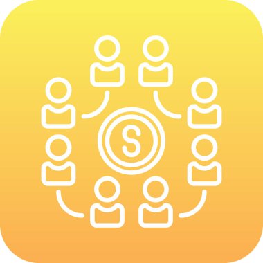 Dolar insanları. Web simgesi