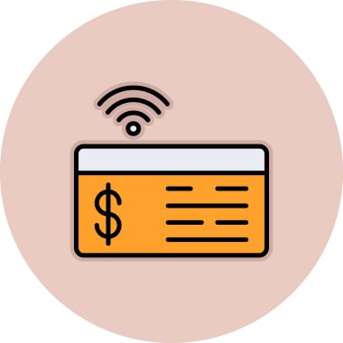 ödeme simge vektör çizim