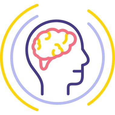 İnsan kafalı bir beyin.