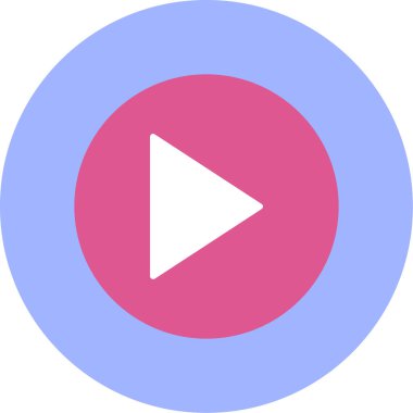 Müzik. Web simgesi basit illüstrasyon