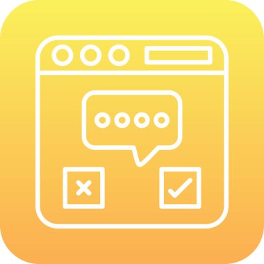 Web renk simgesi. Vektör çizim