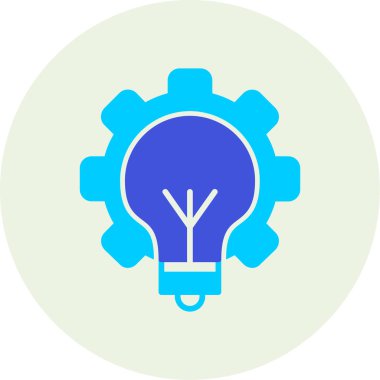 ampul simgesi vektör illüstrasyonu