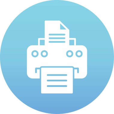 Belge. Web simgesi basit illüstrasyon