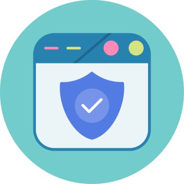 Web simgesi tasarımı vektör illüstrasyonu