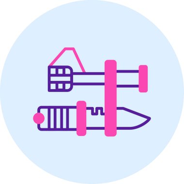 Modern simgenin vektör illüstrasyonu