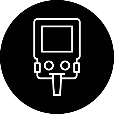 Kamera. Web simgesi basit illüstrasyon