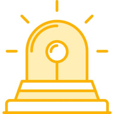 Alarm simgesi, vektör, illüstrasyon tasarımı