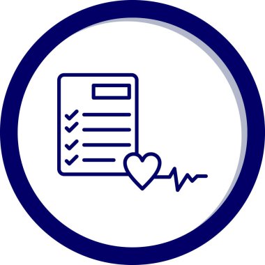  Kalp Sağlığı Sağlığı Sağlama Web simgesi, vektör illüstrasyonu