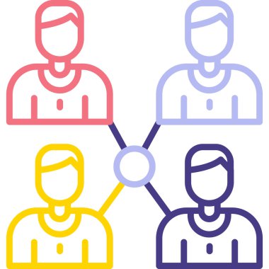 Seo ve Web için vektör illüstrasyonu