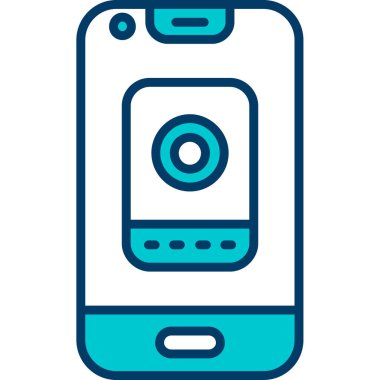 akıllı telefon simgesi basit vektör