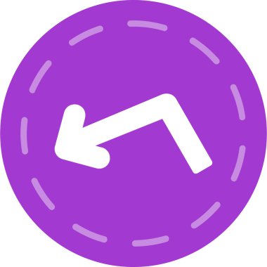 Ok. Web simgesi basit illüstrasyon