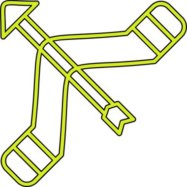 Kayak ekipmanı simgesi